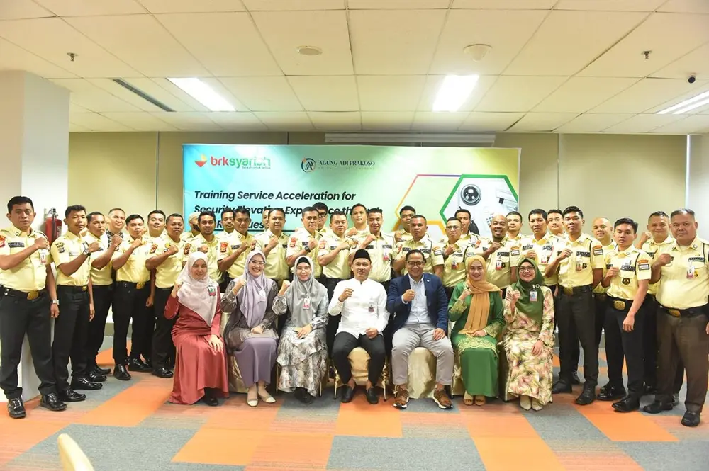 120 Satpam BRK Syariah Ikuti Pelatihan Service Acceleration, Perkuat Garda Terdepan Pelayanan Bank