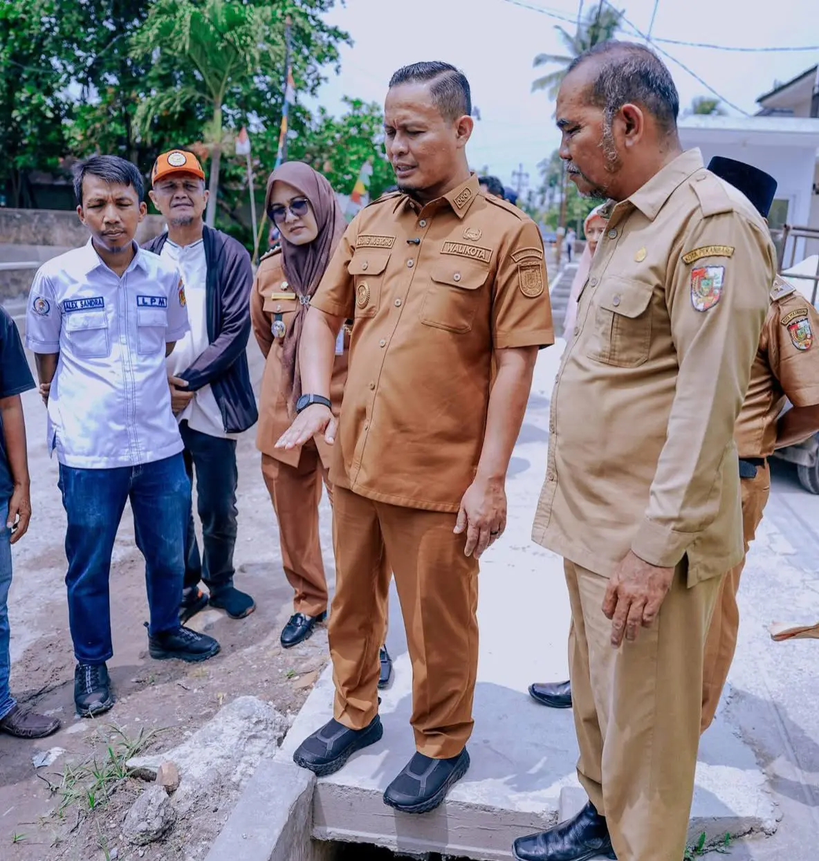 Atasi Banjir Butuh Sinergi Pemprov, Perbaikan Drainase Jalan Sudirman, Suka Karya, Paus Dikebut