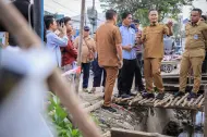Atasi Banjir di Paus dan Arifin Ahmad, Pemko Pekanbaru Alokasikan Rp4 Miliar untuk Bangun Drainase