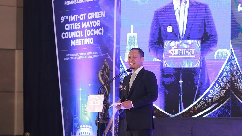Bangga jadi Tuan Rumah GCMC IMT-GT ke-9, Wako Agung Dorong Semangat Green City