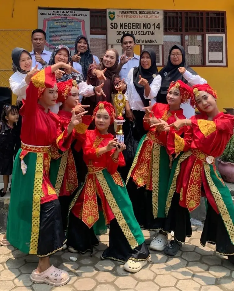 Baru Dua Bulan Dipimpin Kepsek Widodo, SDN 14 Bengkulu Selatan Sabet Tiga Gelar Juara 1 Sekaligus
