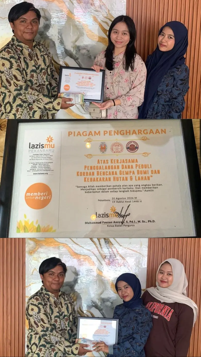 BEM STIE Riau Gelar Aksi Kemanusiaan, Galang Dana untuk Korban Bencana di Berbagai Daerah
