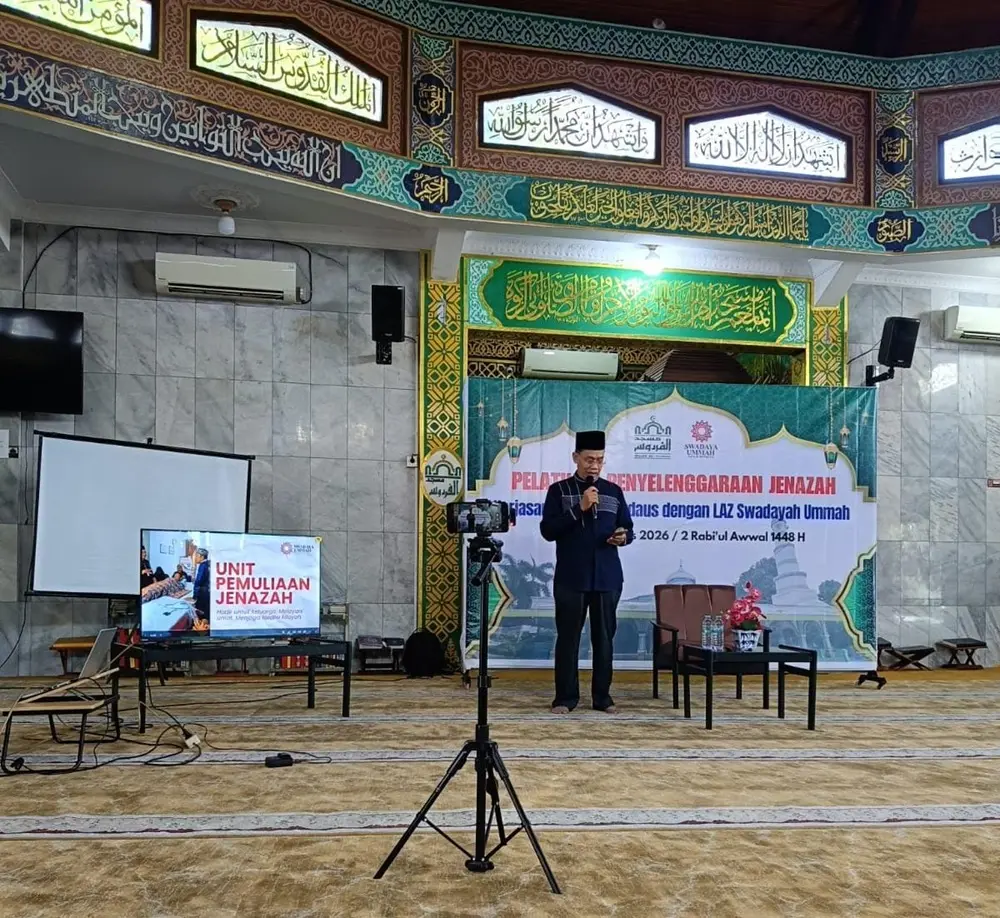 BKM Al-Firdaus dan LAZ Swadaya Ummah Pekanbaru: Pelatihan Penyelenggaraan Jenazah untuk Regenerasi Petugas