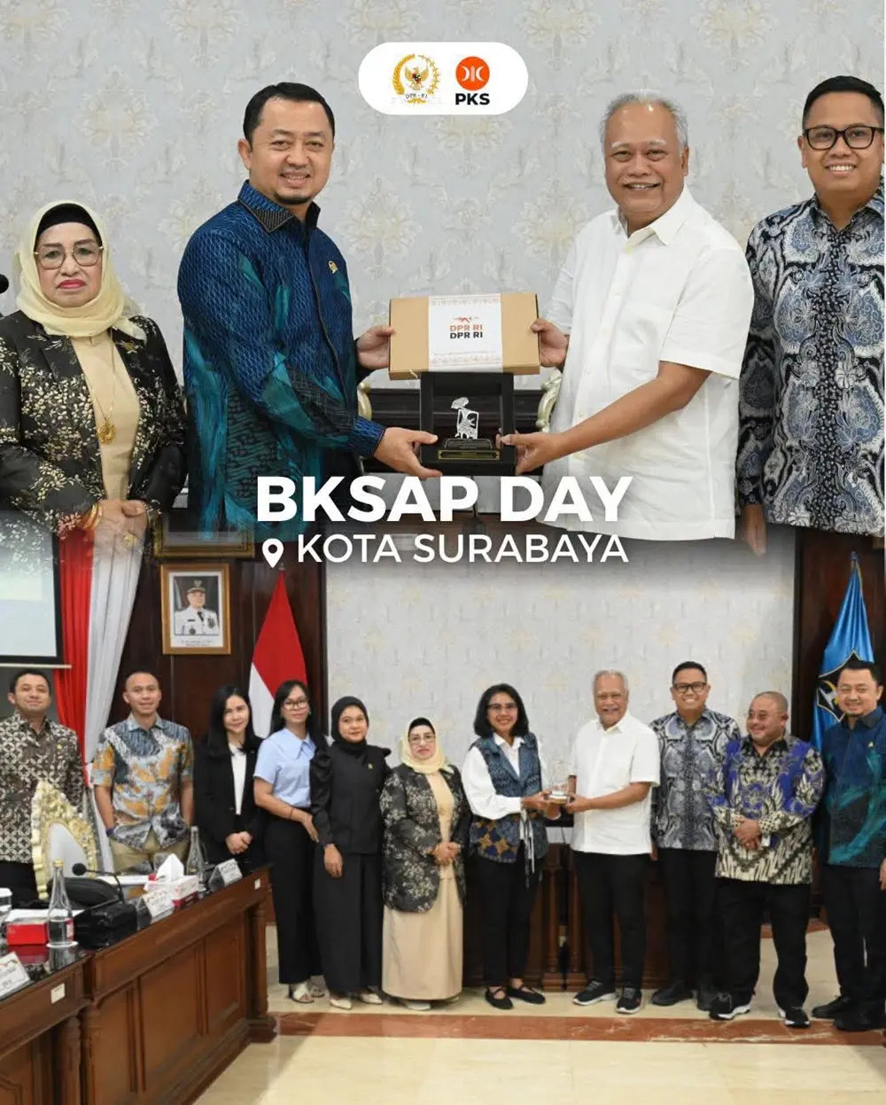 BKSAP Day di Surabaya, H. Sahrul Aidi Maazat Dorong Diplomasi Parlemen Perkuat Pembangunan Daerah