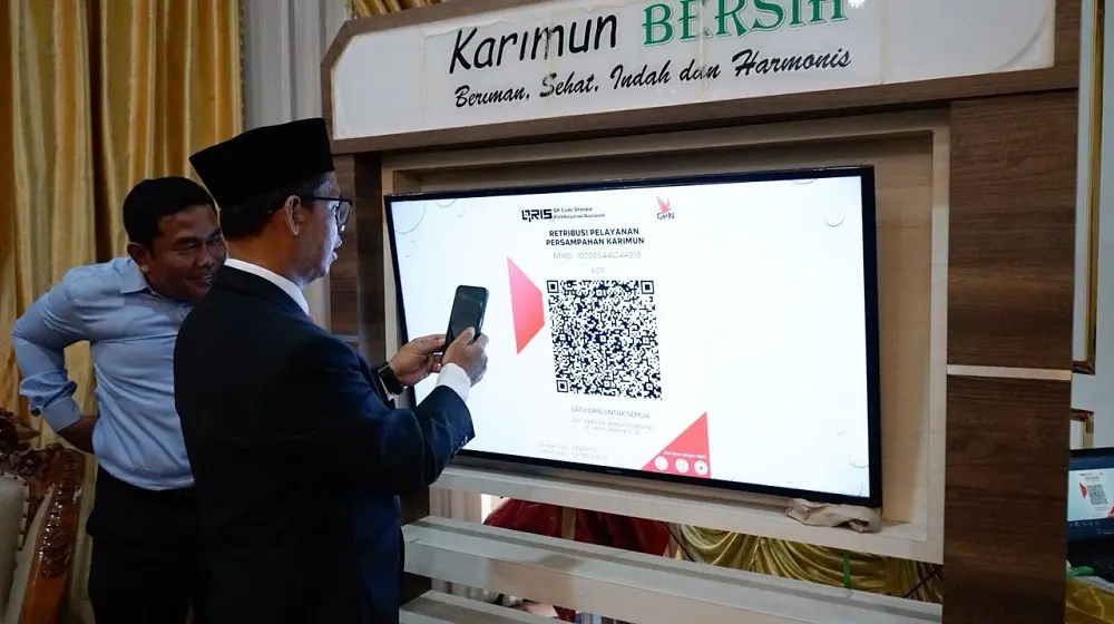 BRK Syariah Dukung Digitalisasi Retribusi Persampahan di Kabupaten Karimun