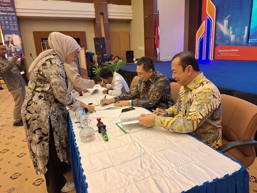 BRK Syariah Perkuat Dukungan Program Peremajaan Sawit melalui PKS Tiga Pihak Tahap V