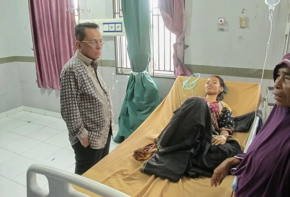 Bupati Bistamam Turun Tangan, Pastikan Pasien Kanker Rahim Mendapat Rujukan dan Bantuan