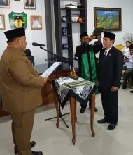 Bupati Rifai Tunjuk Koseddi Gantikan Sakimin jadi Kadis Perpustakaan Bengkulu Selatan