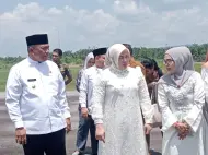 Bupati Rohul Berangkatkan JCH Tiga Kali Penerbangan dari Bandara Tuanku Tambusai Menuju Embarkasi Batam