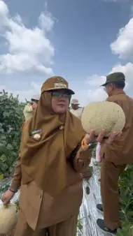 Kelola Lahan Gambut, Bupati Siak Minta KLH Fasilitasi Alat Tani Tanpa Bakar