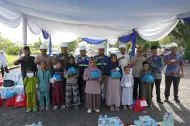 Bupati-Wakil Bupati Asahan Ikuti Doa Bersama Renovasi Gedung Imigrasi Tanjung Balai Asahan