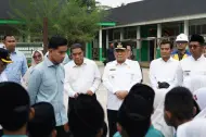 Dampingi Wapres Kunker ke Rohil, Plt Gubri Tegaskan Komitmen Pemprov Riau Dukung MBG