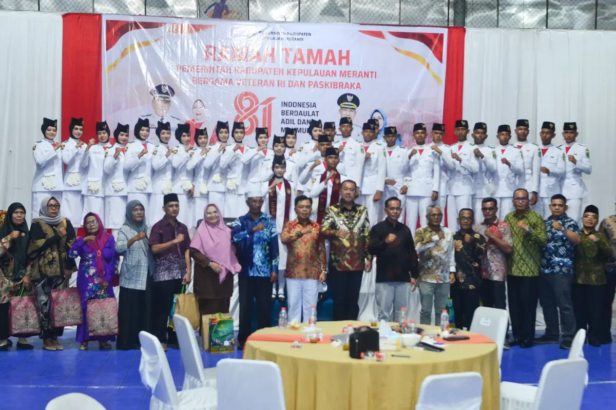 Dari Veteran ke Generasi Muda, Semangat Perjuangan Jadi Pesan Utama HUT RI di Meranti