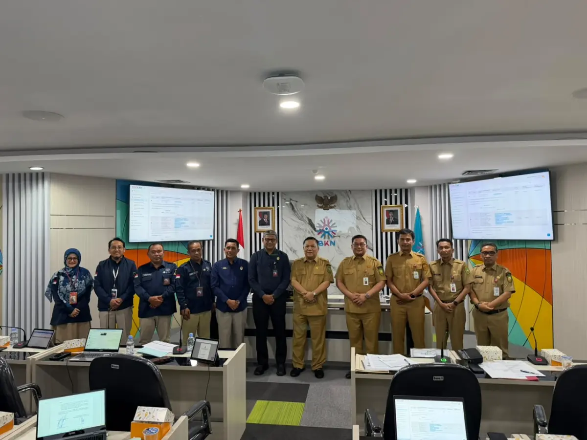 Didepan BKN, Plt Gubri Komit Terapkan Managemen Talenta ASN, Karier Berdasarkan Kinerja dan Kompetensi