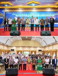 Dorong UMKM Naik Kelas Lewat Budaya Lokal, PNM Cabang Pekanbaru Gelar PKU Akbar di Rohil