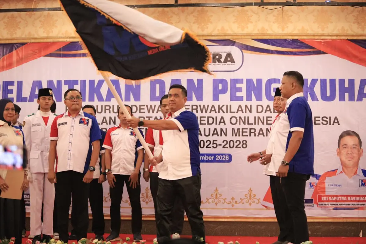 Edi Saputra Pimpin PWMOI Meranti, Rio Kasairy: Jangan Asal Rekrut Wartawan