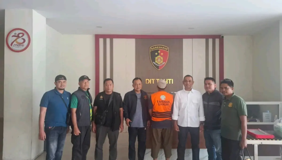 Gakkum Kementerian Kehutanan Tangkap Pelaku Ilegal Logging di TN Bukit Tiga Puluh Inhil
