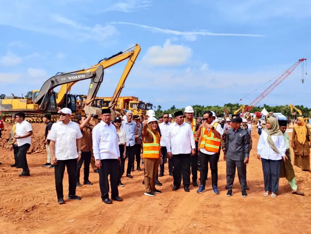 Galangan Kapal Terbesar di Sumatera Dibangun di Siak, Prioritaskan Pekerja Lokal Ber KTP Siak
