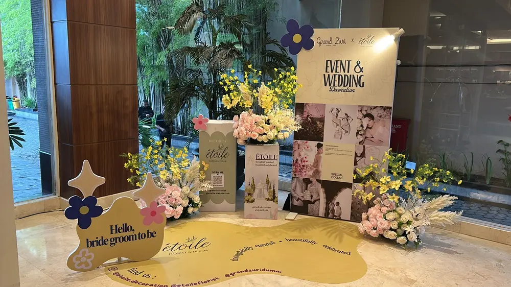 Gandeng Vendor Profesional, Grand Zuri Hotel Dumai Gelar Wedding Showcase "Save the Date"