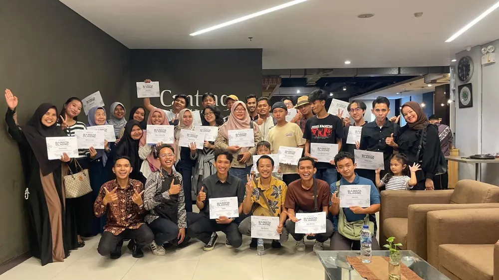 Gebrakan Baru! Hotel Dafam Pekanbaru Gandeng Starbucks Latih 50 Calon Barista Andal