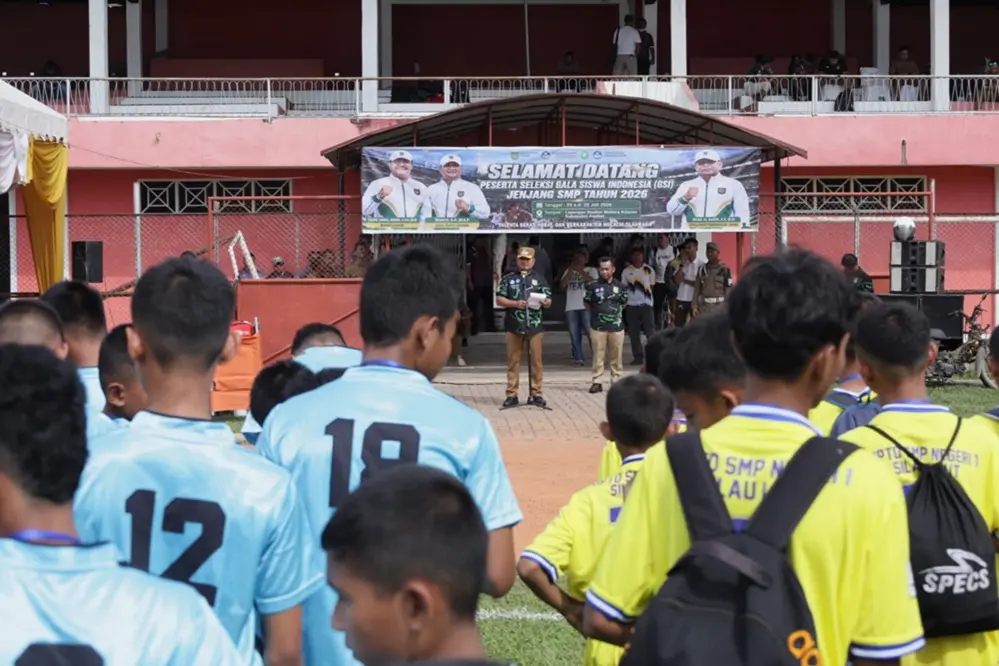 GSI SMP 2026 Asahan Resmi Bergulir, Wabup Rianto Targetkan Cetak Pesepak Bola Level Nasional