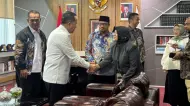 Jemput Rp460 Miliar DBH Siak, Bupati Afni Temui Dirjen Keuda