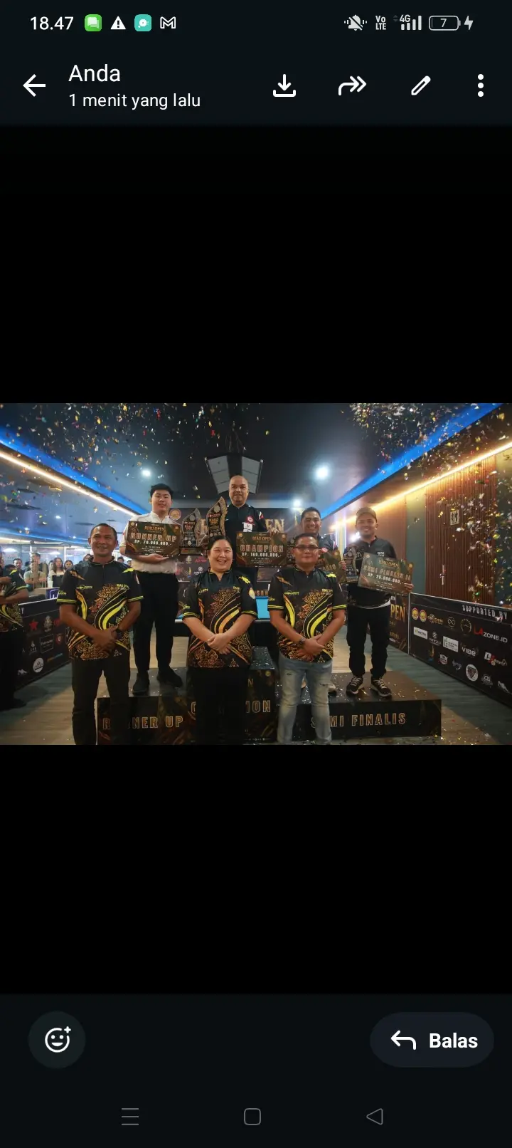 Jundel Mazon Juara Golden Break Pekanbaru, Albert Januarta Harus Puas di Posisi Runner Up