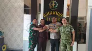 Kajari Kampar Terima Kunjungan Kapolres, Perkuat Sinergi Penegakan Hukum Bersama TNI