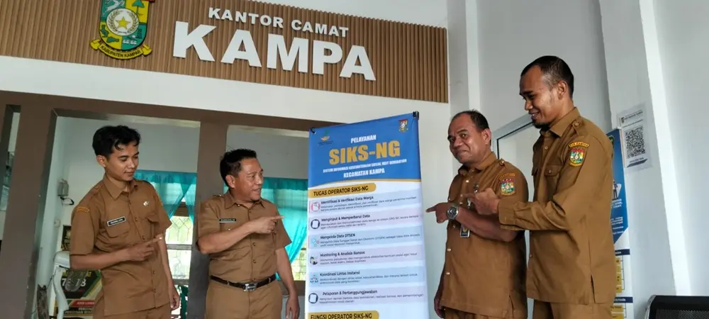 Kecamatan Kampa Luncurkan Branding Pelayanan seHATI, Permudah Akses Layanan Kesejahteraan Sosial Terintegrasi