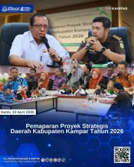 Kejari Kampar Dukung Proyek Strategis Daerah 2026, Tekankan Minimalisasi AGHT