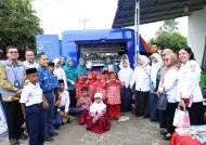 Ketua TP PKK Asahan dan Staf Ahli Tinjau PAUD Qur’an Kisaran serta Sentra Produksi Selasih
