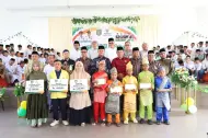 Khitan Massal dan ZIS Triwulan II BAZNAS Asahan, Wabup Rianto: 120 Anak Dapat Layanan Sunat Gratis