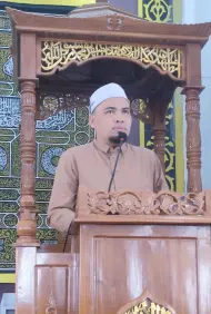 Khutbah Jumat Masjid Al Hidayah, Ketua GSB Riau Bahas Kitab Al Hikam