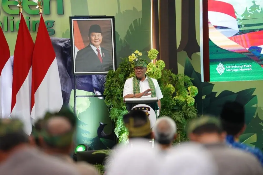 Kunjungi Riau, Menteri Lingkungan Hidup: Riau ini Baik Sekali Green Policing-nya!