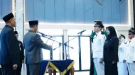 Lantik 18 Lurah dan Pejabat Eselon IV, Wako Agung: Yang Kerja Baik Dapat Posisi Seharusnya!