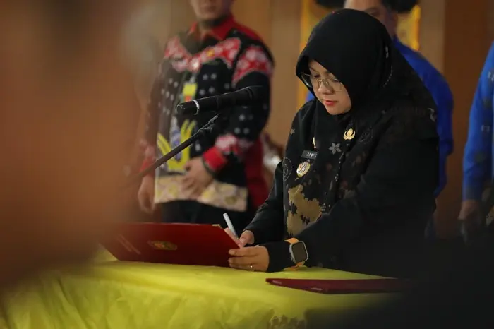 Lantik 60 Pejabat Baru, Bupati Afni Zulkifli Segera Terapkan Manajemen Talenta di Siak