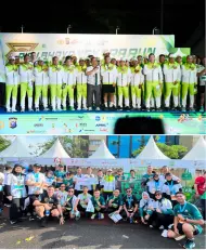 Lewat Riau Bhayangkara Run, BRK Syariah Kampanyekan Gaya Hidup Sehat dan Literasi Keuangan Syariah
