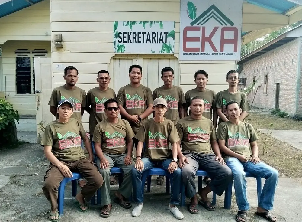 LSM EKA Siap Tanam 2.000 Pohon untuk Dukung Green Policing dan Pelestarian Lingkungan di Kepulauan Meranti