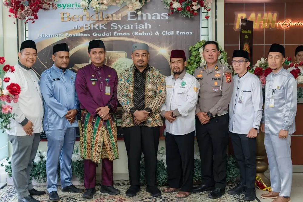 Masyarakat Kandis Kini Lebih Mudah Akses Dana Tunai Lewat Gadai Emas BRK Syariah