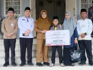 Membanggakan! Anak Mempura Siak Harumkan Nama Riau di MTQ Nasional, Afif Dihadiahi Umrah