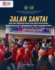 Mempererat Sinergi, Lapas Kelas IIB Pasir Pangarayan Meriahkan Jalan Santai Kemerdekaan