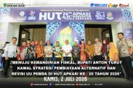 Menuju Kemandirian Fiskal, Bupati Anton Turut Kawal Strategi Pembiayaan Alternatif
