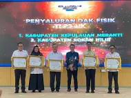 Meranti Sabet 4 Penghargaan Kemenkeu, Bukti Kinerja Anggaran Ngebut dan Tepat Sasaran