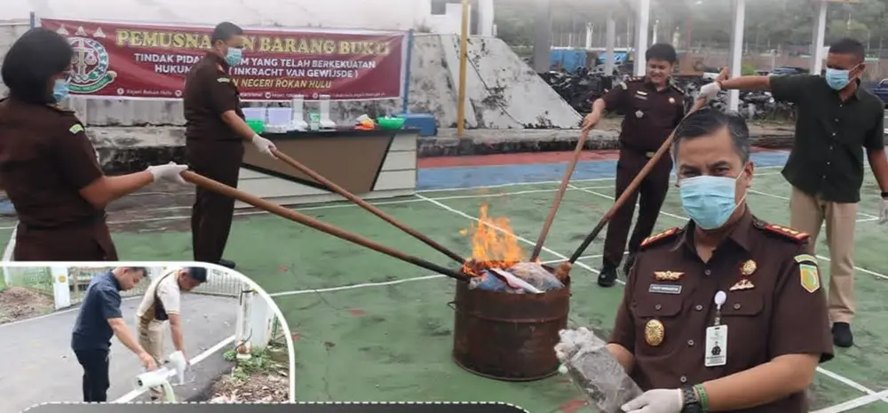 Minta Keterbukaan Informasi Publik, Insan Pers Kritik Sikap Kejari Rohul Soal Pemusnahan Barang Bukti