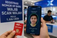 Mulai Minggu Depan 1 Juli Beli Kartu Perdana Seluler Pakai Scan Wajah, Tak Lagi Pakai KK