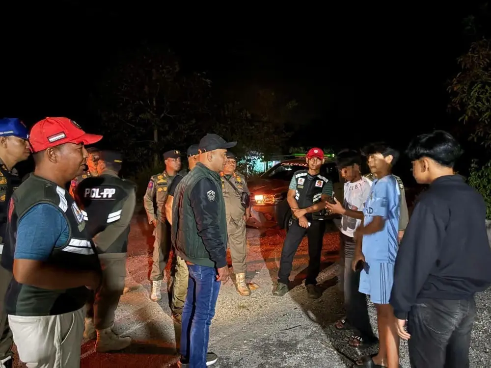 Operasi Rutin, Satpol PP Kampar Sebar Regu Khusus Sisir Pusat Keramaian