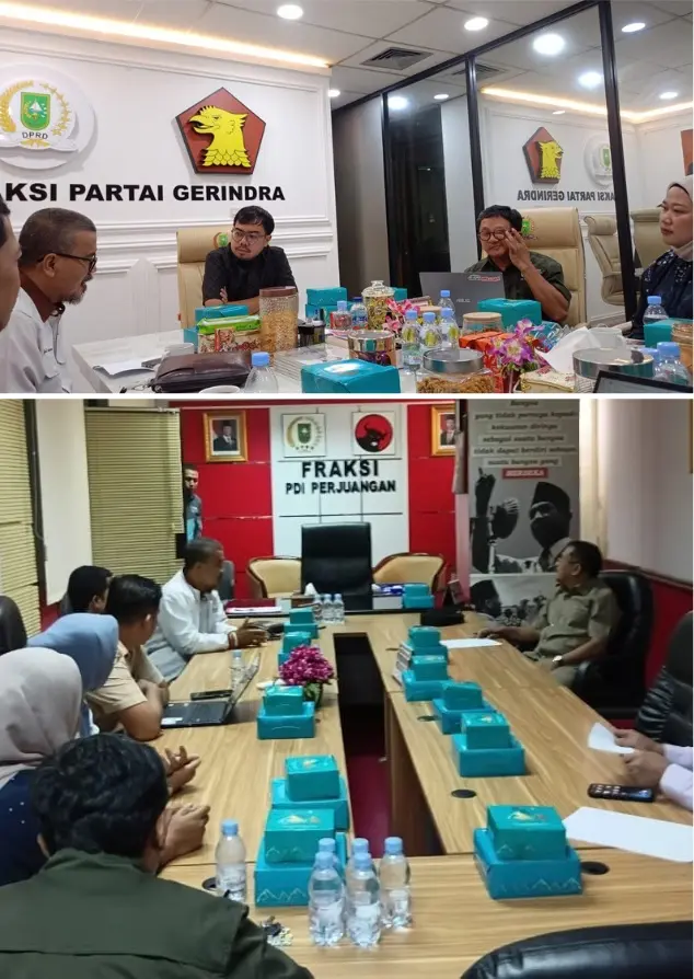 PDI-P dan Gerindra Sepakat, Kaukus Parlemen Hijau DPRD Riau Dideklarasikan 28 Oktober
