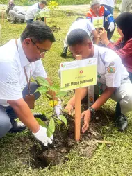 Pekanbaru Jadi Titik Awal GROW 2026, SKK Migas dan WCD Riau Tanam 14.505 Pohon di Riau