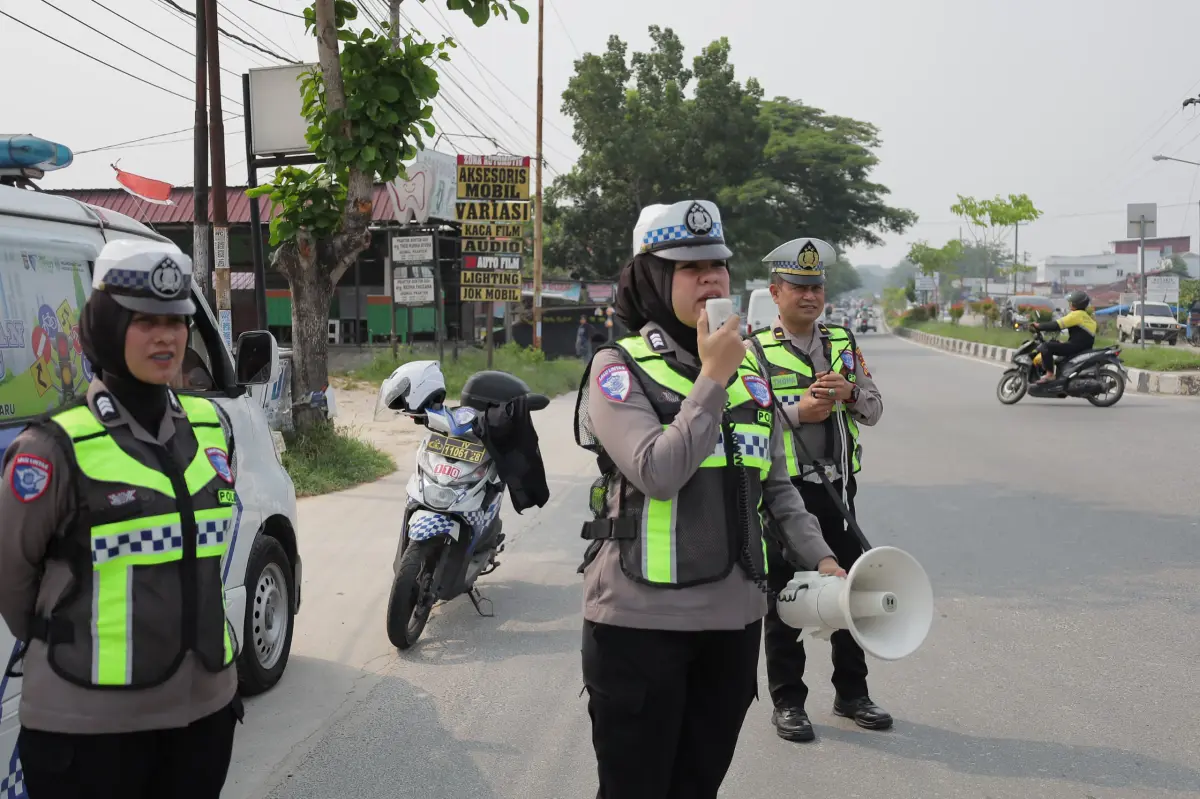 Pelanggaran Tak Pakai Helm di Pekanbaru Naik Signifikan, Pengendara Bisa Dipidana 1 Bulan