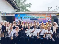 Pemcam Kisaran Timur Resmi Launching Sekolah Lansia SMAT SIMBA Angkatan III